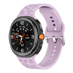 Dây đồng hồ silicone họa tiết báo, Dành cho Samsung Galaxy Watch8 / Watch8 Classic