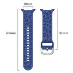 Dây đồng hồ silicone họa tiết báo, Dành cho Samsung Galaxy Watch8 / Watch8 Classic