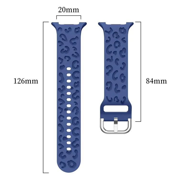Dây đồng hồ silicone họa tiết báo, Dành cho Samsung Galaxy Watch8 / Watch8 Classic