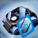 Miếng dán kính cường lực chống dấu vân tay toàn màn hình HD dễ lắp đặt, Dành cho Apple Watch Ultra 3 / 2 / 1 49mm