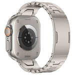 Dây đồng hồ thép không gỉ khóa bướm QuickB kiểu H, dành cho Apple Watch 44mm / 45mm / 46mm / 49mm, dành cho Apple Watch 42mm / 41mm / 40mm / 38mm