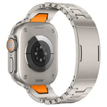 Dây đồng hồ thép không gỉ khóa bướm QuickB kiểu H, dành cho Apple Watch 44mm / 45mm / 46mm / 49mm, dành cho Apple Watch 42mm / 41mm / 40mm / 38mm
