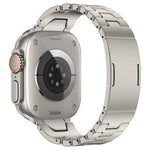 Dây đồng hồ thép không gỉ khóa bướm QuickB kiểu H, dành cho Apple Watch 44mm / 45mm / 46mm / 49mm, dành cho Apple Watch 42mm / 41mm / 40mm / 38mm