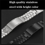 Dây đồng hồ thép không gỉ khóa bướm QuickB kiểu H, dành cho Apple Watch 44mm / 45mm / 46mm / 49mm, dành cho Apple Watch 42mm / 41mm / 40mm / 38mm