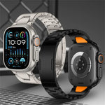 Dây đồng hồ thép không gỉ khóa bướm QuickB kiểu H, dành cho Apple Watch 44mm / 45mm / 46mm / 49mm, dành cho Apple Watch 42mm / 41mm / 40mm / 38mm