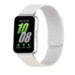Dây đồng hồ silicone mềm từ tính họa tiết vỏ quả vải, Dành cho Samsung Galaxy Fit3