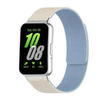 Dây đồng hồ silicone mềm từ tính họa tiết vỏ quả vải, Dành cho Samsung Galaxy Fit3