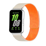 Dây đồng hồ silicone mềm từ tính họa tiết vỏ quả vải, Dành cho Samsung Galaxy Fit3