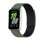 Dây đồng hồ silicone mềm từ tính họa tiết vỏ quả vải, Dành cho Samsung Galaxy Fit3