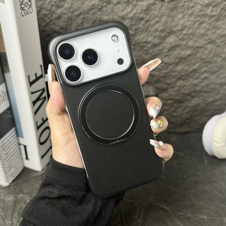 Ốp lưng điện thoại MagSafe không viền vỏ da PC, dành cho iPhone 17 Pro Max, iPhone 17 Pro, iPhone 17, iPhone Air, iPhone 16 Pro Max, iPhone 16 Pro