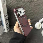 Ốp lưng điện thoại MagSafe không viền vỏ da PC, dành cho iPhone 14 Plus, iPhone 14, iPhone 14 Pro, iPhone 14 Pro Max, iPhone 13 Pro Max, iPhone 13 Pro