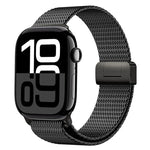 Dây đồng hồ kim loại titan toàn phần khóa nam châm Milanese, dành cho Apple Watch 46mm / 49mm / 45mm / 44mm