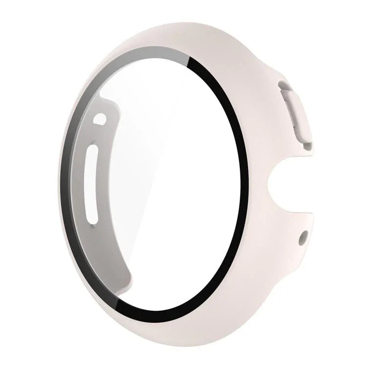 Miếng dán kính cường lực phủ toàn bộ ENKAY Hat-Prince tích hợp ốp PC cho Google Pixel Watch 4 45mm, Dành cho Google Pixel Watch 4 41mm