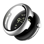 Miếng dán kính cường lực phủ toàn bộ ENKAY Hat-Prince tích hợp ốp PC cho Google Pixel Watch 4 45mm, Dành cho Google Pixel Watch 4 41mm