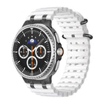 Dây đồng hồ silicone khóa vòng đen lỗ thoáng đại dương, Dành cho Samsung Galaxy Watch8 / Watch8 Classic