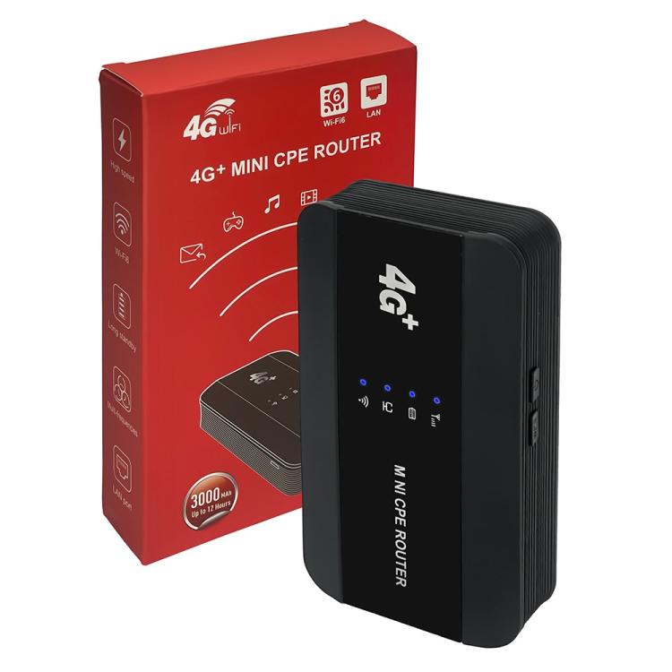 M10-LW With RJ45 Port WPS Function SIM Card Slot WIFI6 Portable 4G Router WiFi Hotspot American version, M10-LW