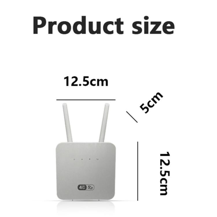 CP116-E Eurasian Edition SIM Card Slot Single Port 4G LTE Router CPE 300Mbps Wireless Router, US Plug, EU Plug, UK Plug
