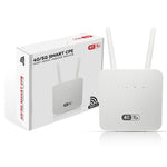CP116-E Eurasian Edition SIM Card Slot Single Port 4G LTE Router CPE 300Mbps Wireless Router, US Plug, EU Plug, UK Plug