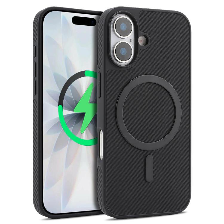 Ốp lưng điện thoại MagSafe sợi carbon Kalebol, dành cho iPhone 17 Pro Max, iPhone 17 Pro, iPhone 17, iPhone Air, iPhone 16 Pro Max, iPhone 16 Pro, iPhone 16 Plus, iPhone 16
