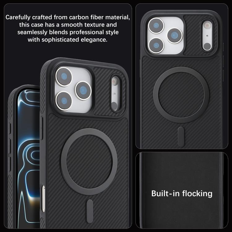 Ốp lưng điện thoại MagSafe sợi carbon Kalebol, dành cho iPhone 17 Pro Max, iPhone 17 Pro, iPhone 17, iPhone Air, iPhone 16 Pro Max, iPhone 16 Pro, iPhone 16 Plus, iPhone 16