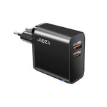 Bộ sạc tương thích hoàn toàn theo giao thức TE-PD65 GaN PD 65W + QC4.0 USB, phích cắm EU