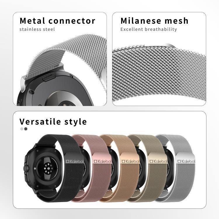Dây đồng hồ thép không gỉ từ tính Kalebol Milan, Dành cho Samsung Galaxy Watch Ultra 47mm / Ultra 2025