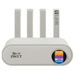 WR860-E Bộ lặp không dây có khe cắm SIM, 4 ăng-ten, 4 cổng Ethernet, Bộ định tuyến 4G LTE WiFi 6, màu trắng, cam