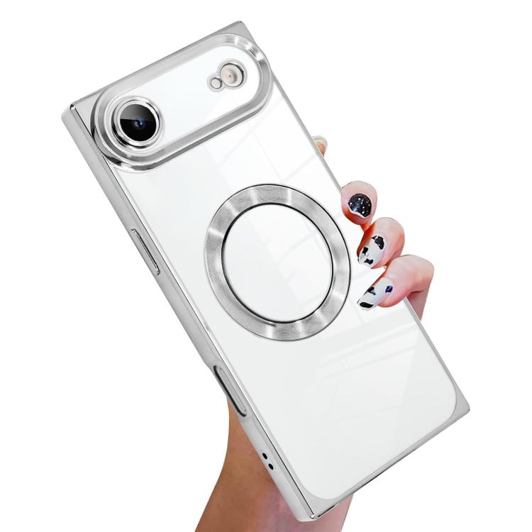 Ốp lưng TPU MagSafe điện phân họa tiết CD vuông góc phải, dành cho iPhone 17 Pro Max, dành cho iPhone 17 Pro, dành cho iPhone 17, dành cho iPhone Air, dành cho iPhone 16 Pro Max, dành cho iPhone 16 Pro