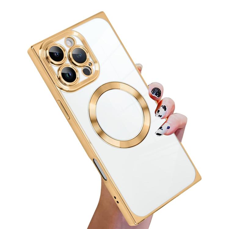 Ốp lưng TPU MagSafe điện phân họa tiết CD vuông góc phải, dành cho iPhone 17 Pro Max, dành cho iPhone 17 Pro, dành cho iPhone 17, dành cho iPhone Air, dành cho iPhone 16 Pro Max, dành cho iPhone 16 Pro