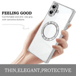 Ốp lưng TPU MagSafe điện phân họa tiết CD vuông góc phải, dành cho iPhone 16 Plus, dành cho iPhone 16, dành cho iPhone 15 Pro Max, dành cho iPhone 15 Pro, dành cho iPhone 15 Plus, dành cho iPhone 15