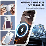 Ốp điện thoại TPU kim loại siêu mỏng có MagSafe kèm phim bảo vệ ống kính, dành cho iPhone 14 Plus, dành cho iPhone 14, dành cho iPhone 14 Pro, dành cho iPhone 14 Pro Max, dành cho iPhone 13 Pro Max, dành cho iPhone 13 Pro, dành cho iPhone 13