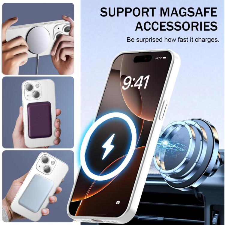 Ốp điện thoại TPU kim loại siêu mỏng có MagSafe kèm phim bảo vệ ống kính, dành cho iPhone 14 Plus, dành cho iPhone 14, dành cho iPhone 14 Pro, dành cho iPhone 14 Pro Max, dành cho iPhone 13 Pro Max, dành cho iPhone 13 Pro, dành cho iPhone 13