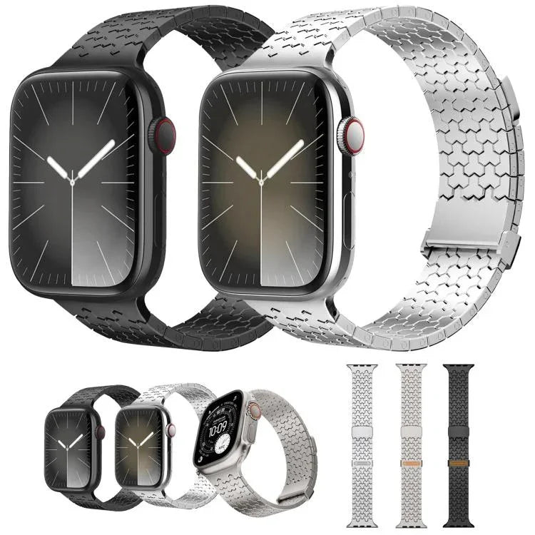 Dây đồng hồ thép không gỉ nam châm đôi hình chữ Y, dành cho Apple Watch 42 / 44 / 45 / 46 / 49mm, dành cho Apple Watch 38 / 40 / 41 / S11 42mm