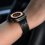 Dây đồng hồ thép không gỉ nam châm đôi hình chữ Y, dành cho Apple Watch 42 / 44 / 45 / 46 / 49mm, dành cho Apple Watch 38 / 40 / 41 / S11 42mm