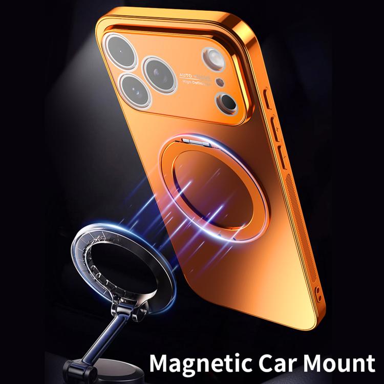 Ốp lưng điện phân MagSafe kèm giá đỡ xoay 360 độ và nắp bảo vệ ống kính, dành cho iPhone 14 Pro Max, dành cho iPhone 13 Pro Max, dành cho iPhone 13 Pro, dành cho iPhone 13