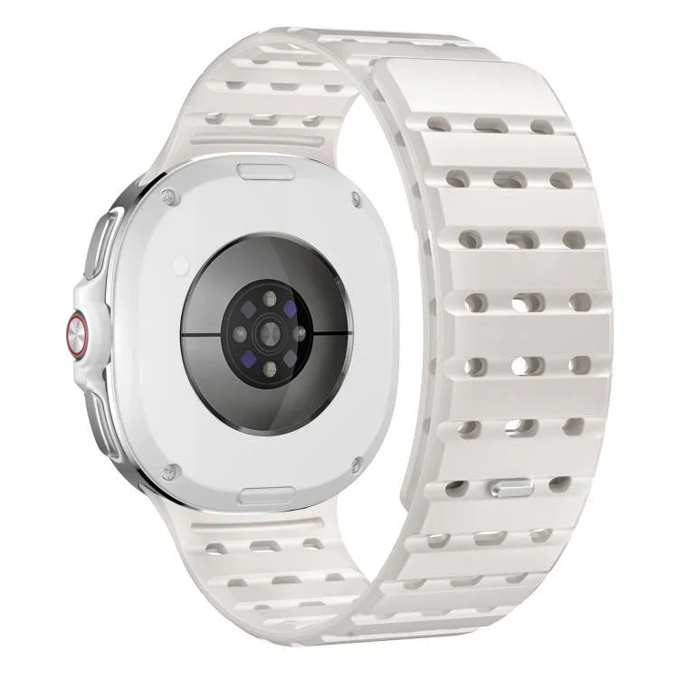 Dây đồng hồ silicone từ tính thoáng khí, Dành cho Samsung Galaxy Watch8 / Watch8 Classic