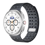 Dây đồng hồ silicone từ tính thoáng khí, Dành cho Samsung Galaxy Watch8 / Watch8 Classic