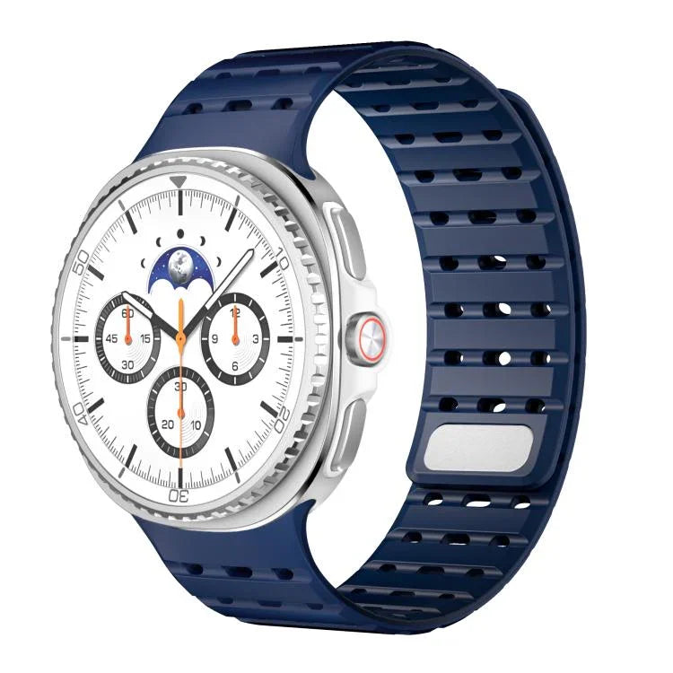 Dây đồng hồ silicone từ tính thoáng khí, Dành cho Samsung Galaxy Watch8 / Watch8 Classic