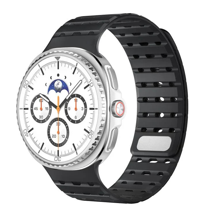 Dây đồng hồ silicone từ tính thoáng khí, Dành cho Samsung Galaxy Watch8 / Watch8 Classic