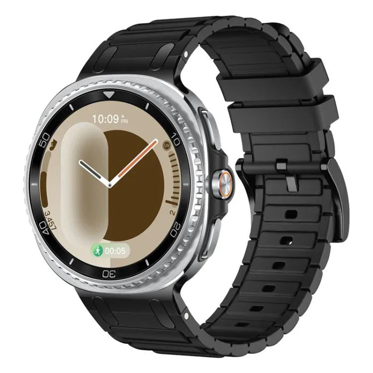Dây đồng hồ silicone họa tiết hình chữ I, Dành cho Samsung Galaxy Watch8 / Watch8 Classic