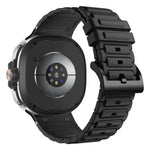Dây đồng hồ silicone họa tiết hình chữ I, Dành cho Samsung Galaxy Watch8 / Watch8 Classic