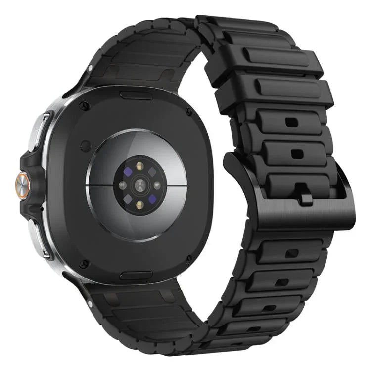 Dây đồng hồ silicone họa tiết hình chữ I, Dành cho Samsung Galaxy Watch8 / Watch8 Classic