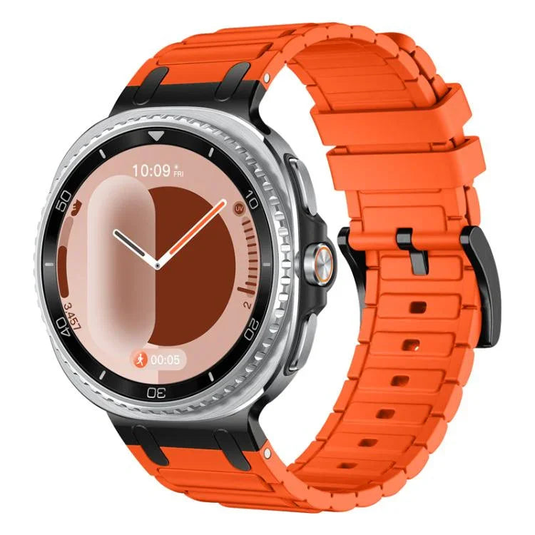 Dây đồng hồ silicone họa tiết hình chữ I, Dành cho Samsung Galaxy Watch8 / Watch8 Classic