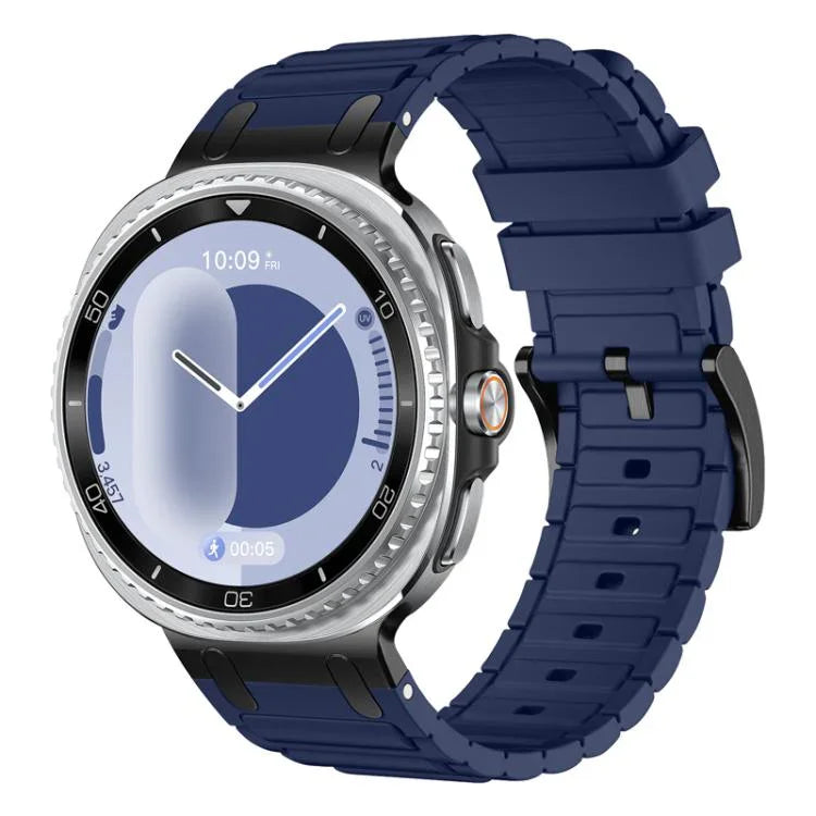 Dây đồng hồ silicone họa tiết hình chữ I, Dành cho Samsung Galaxy Watch8 / Watch8 Classic