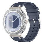 Dây đồng hồ silicone họa tiết hình chữ I, Dành cho Samsung Galaxy Watch8 / Watch8 Classic