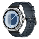 Dây đồng hồ silicone họa tiết hình chữ I, Dành cho Samsung Galaxy Watch8 / Watch8 Classic