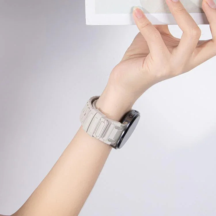 Dây đồng hồ silicone họa tiết hình chữ I, Dành cho Samsung Galaxy Watch8 / Watch8 Classic