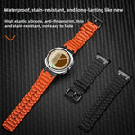Dây đồng hồ silicone họa tiết hình chữ I, Dành cho Samsung Galaxy Watch8 / Watch8 Classic