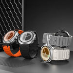 Dây đồng hồ silicone họa tiết hình chữ I, Dành cho Samsung Galaxy Watch8 / Watch8 Classic