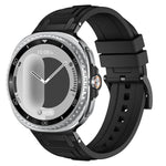 Dây đồng hồ silicone ba lớp giáp, dành cho Samsung Galaxy Watch8 / Watch8 Classic